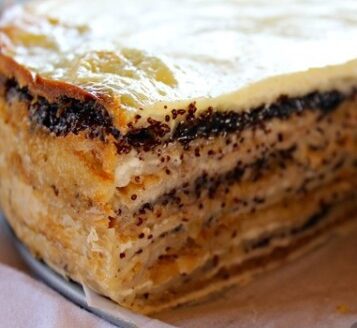 Сладкиш с кори за баница и вълшебен крем