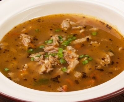 Супа от телешка глава