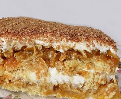 Есенна торта с тиква и ябълки