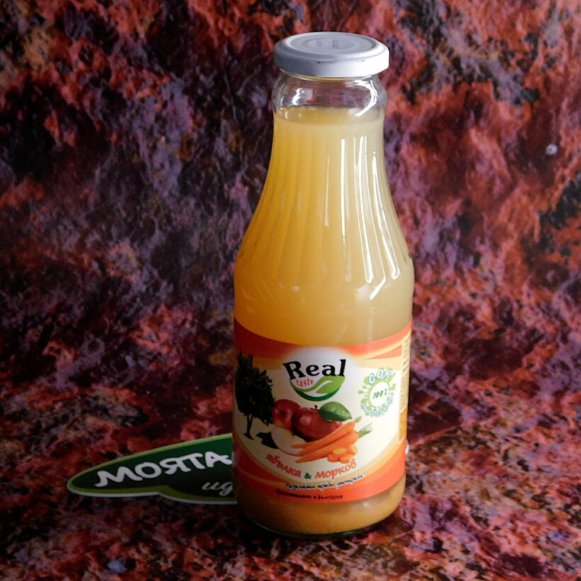 сок ябълка и морков