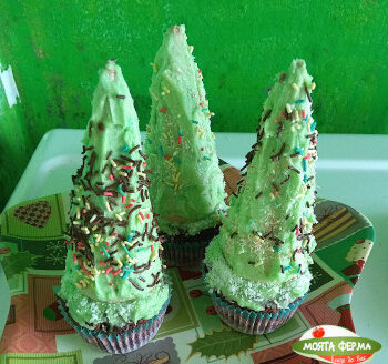 мъфини елхички