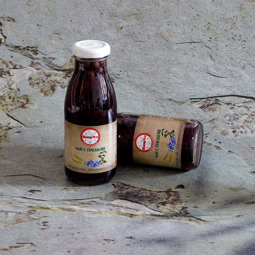 Мурсалски чай с боровинка и стевия 250 мл Бънарче Мурсалски чай с боровинка и стевия 250 мл Бънарче