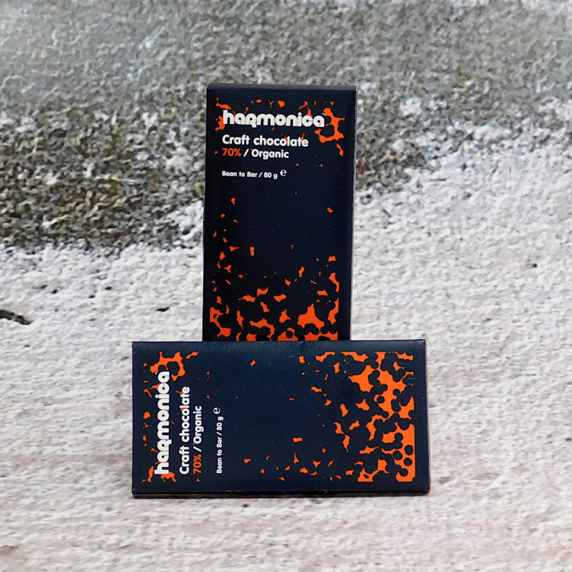 Био шоколад черен 80 гр - Хармоника Био шоколад черен 80 гр - Хармоника