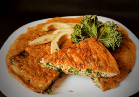 Фритата с кейл и киноа