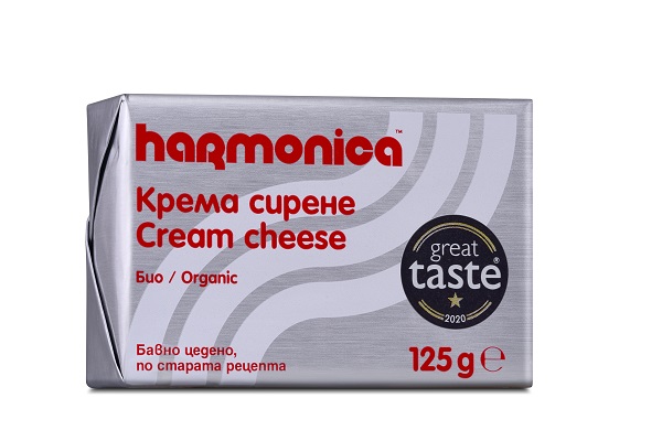 Хармоника Крем Сирене Био 125г - Моята Ферма
