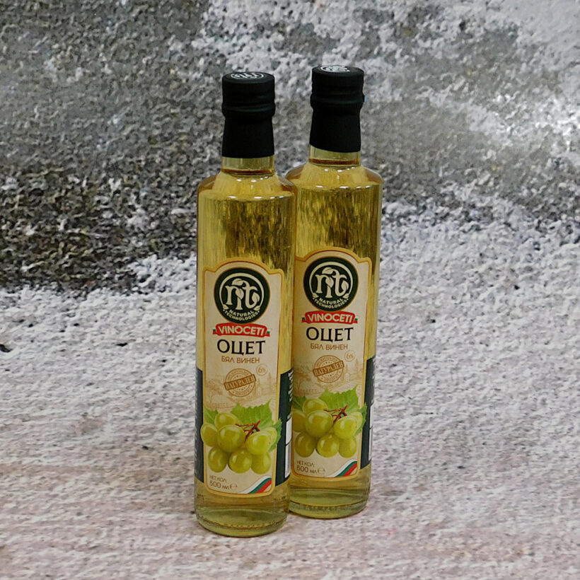 Бял винен оцет 500 мл Natural Technologies Бял винен оцет 500 мл Natural Technologies